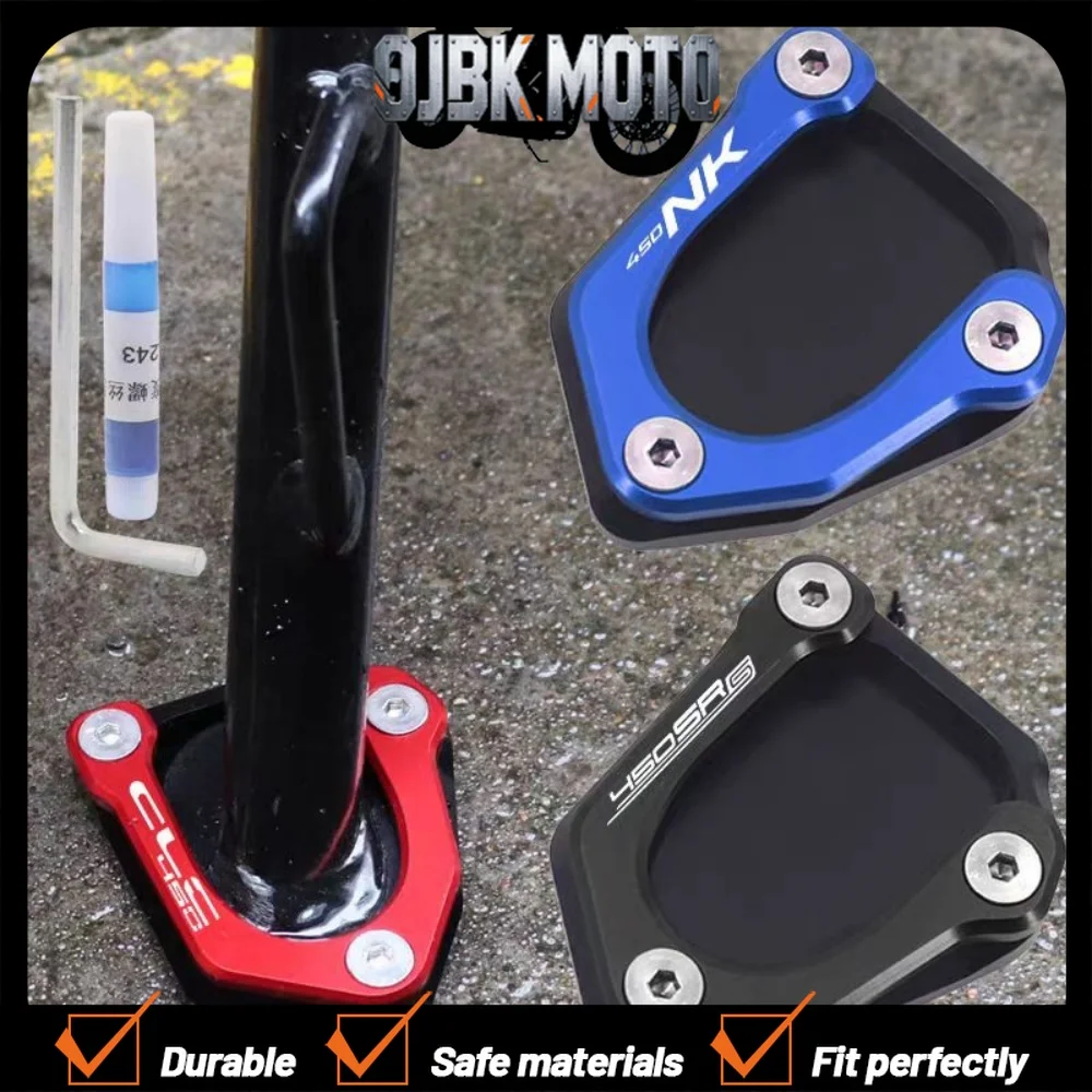 

Suitable for CFMOTO 450SRS/SR CLC450 450NK modified accessories side support pad widened small tripod enlarged seat accessories