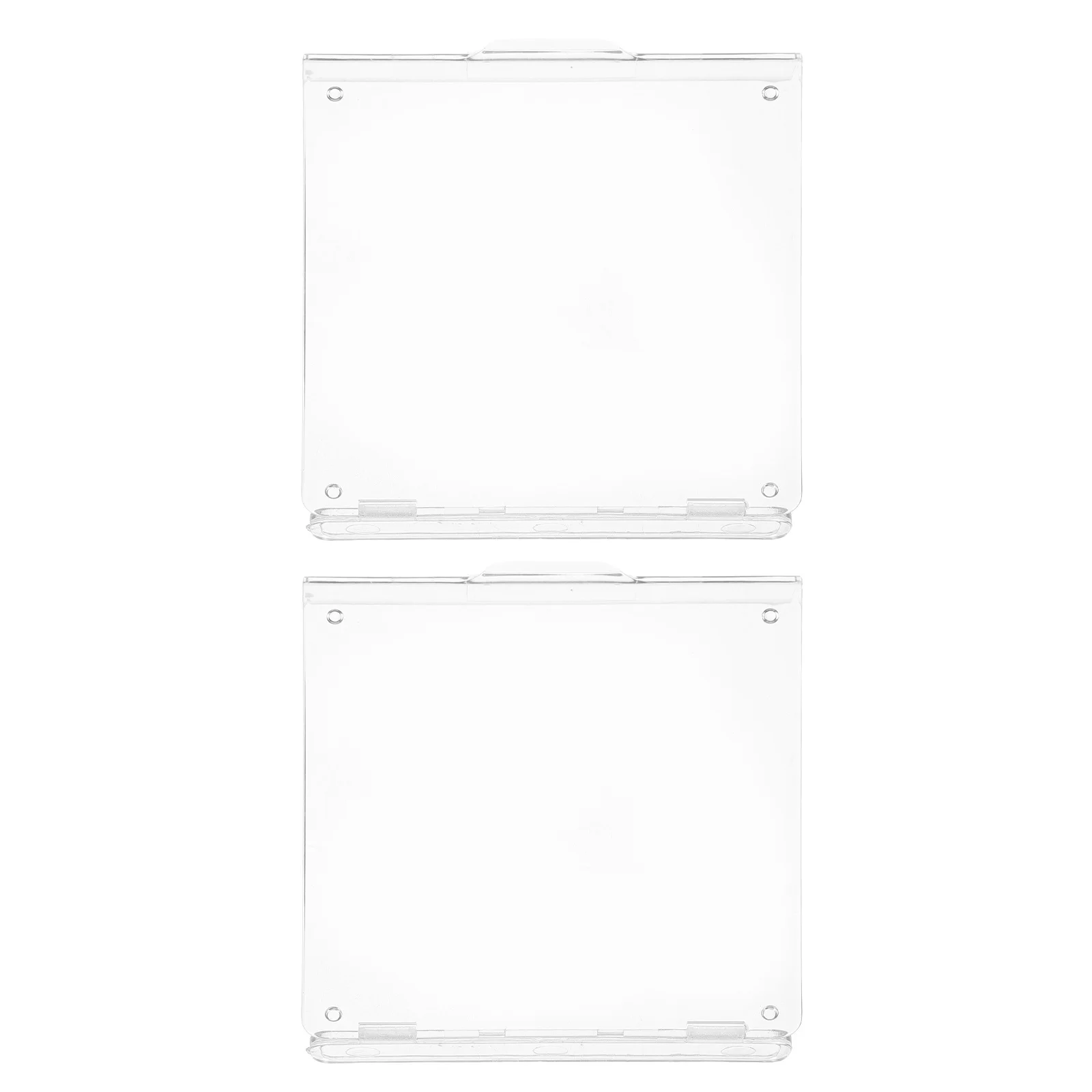 

2Pcs Air Conditioner Switch Panel Cover Black 86 Type Protector for Central Thermostat Control Indoor Home Office