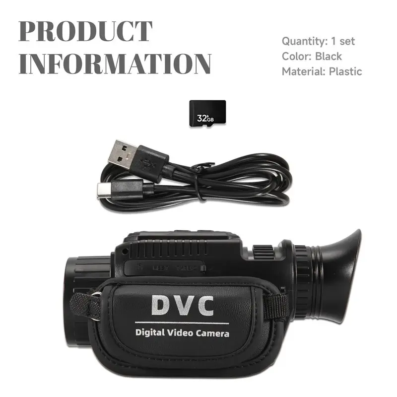 Picture 7: ABMV-Infrared 68MP Monocular Macro Lens, 4K WIFI Night Vision, 28X Digital Zoom Monocular Featuring 32G Storage Capacity Card