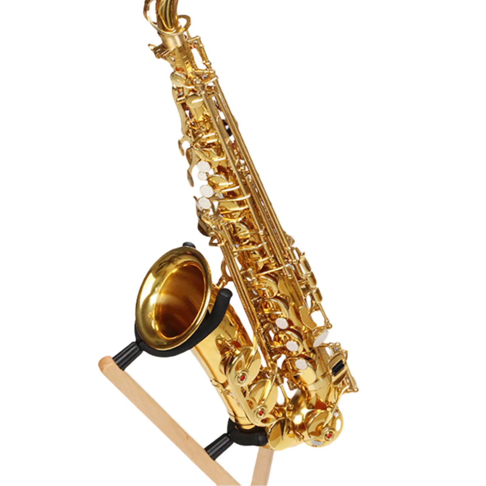 Saxophone Storage Instrument Protection Sax Tripod Stand Protective Layer Adjustable Bracket Easy Installation