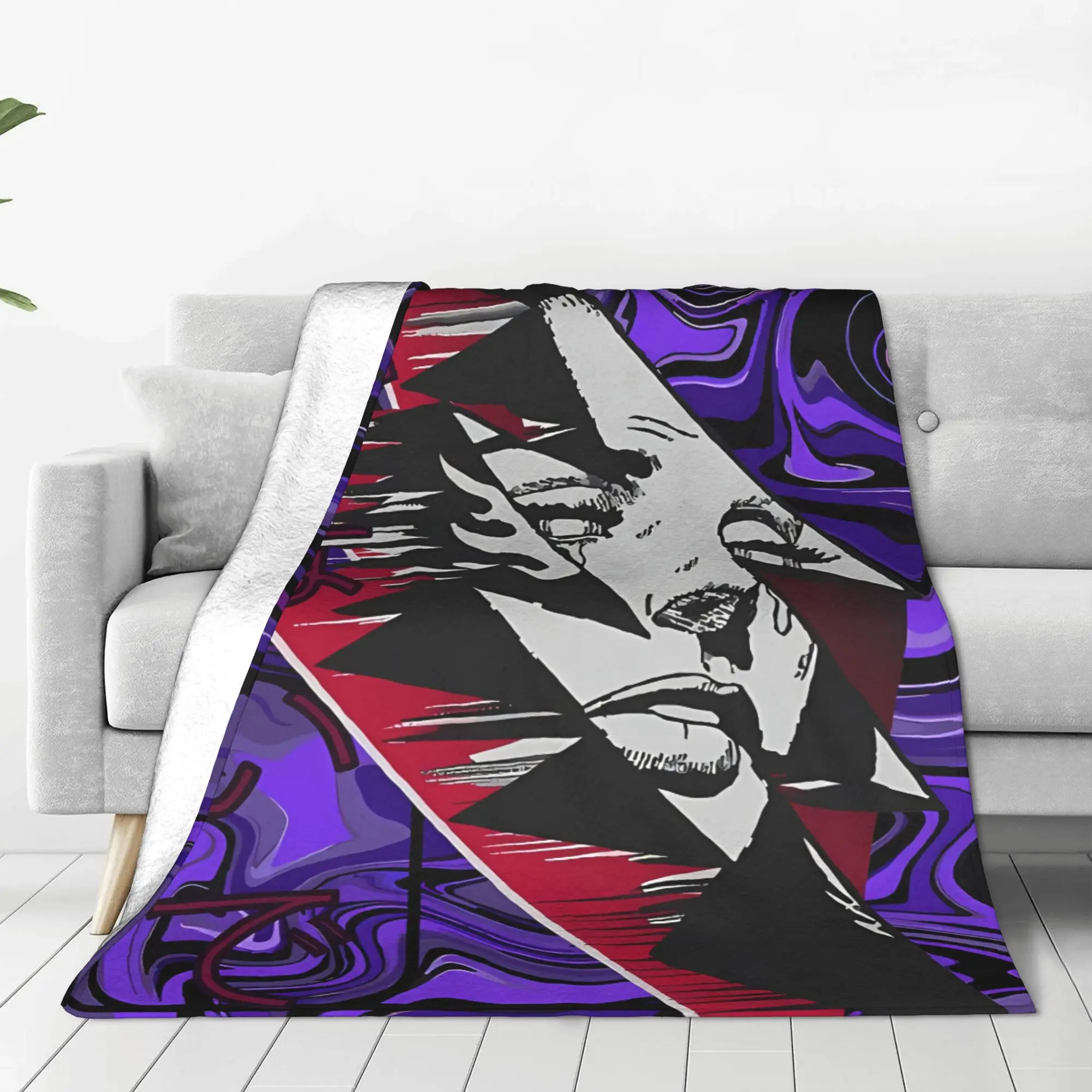 1PC Don't Cry D-Devil May Cry Home Room Decorations Winter Blankets For Adults Bedding Home Interior Sofa Knee