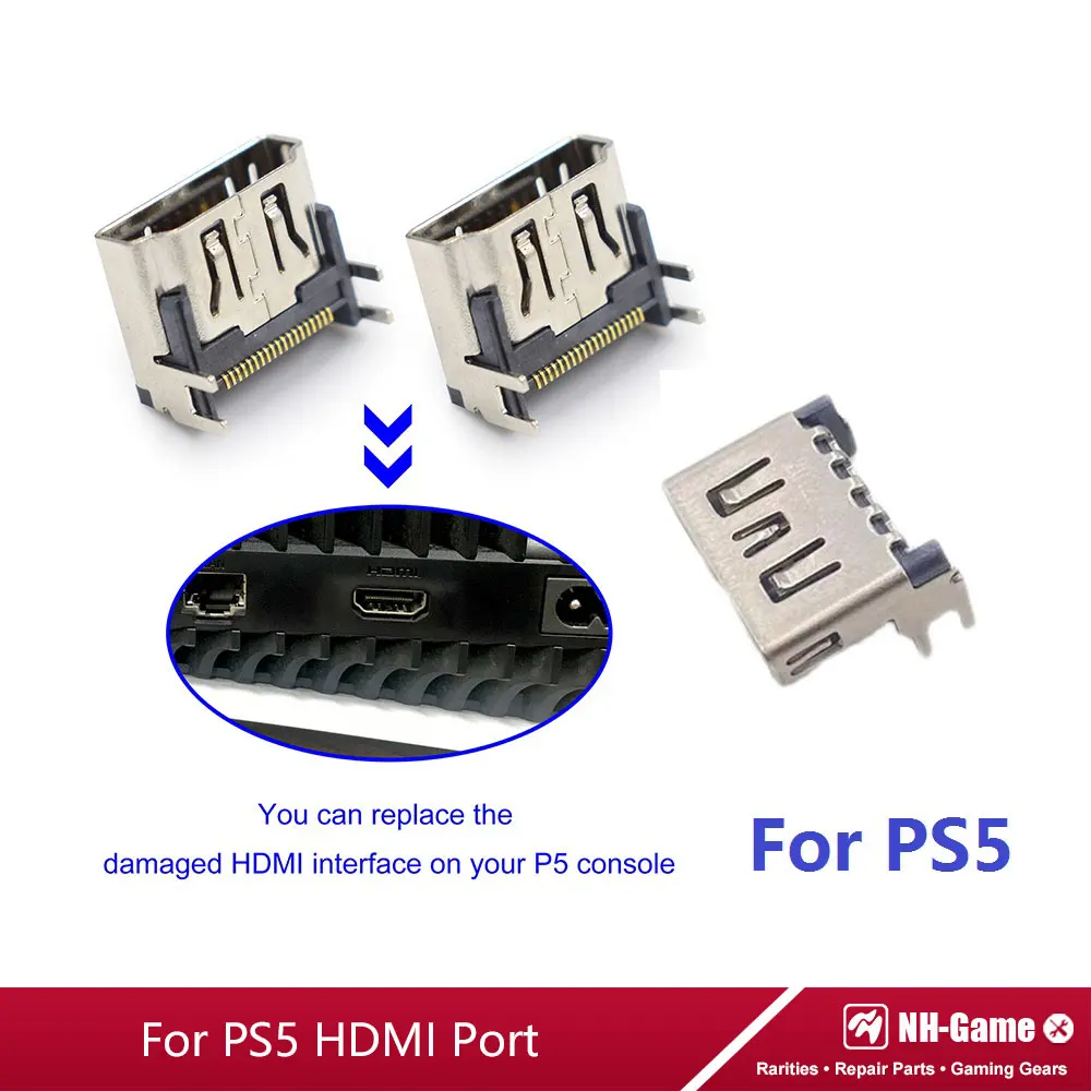 10/20pcs HD Interface For PS5 Console HDMI-compatible Port For Ps5 Host Connector Socket Jack - Image 3