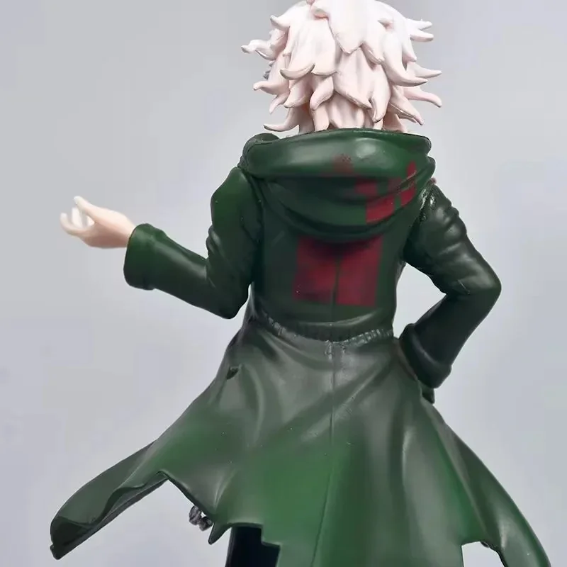 20CM Danganronpa Nagito Komaeda PVC figurka figurka Anime zabawki kolekcja figurek lalka prezent Trigger Happy Havoc zabawka