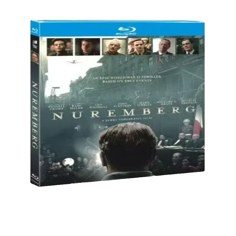 Blu-ray disc Nuremberg (2025) BD 1-Disc All Region New Sealed Box Set In Stock Blu-ray Disc