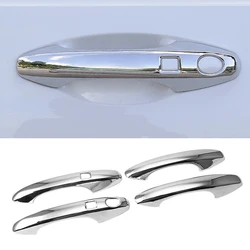 For Haval H6 3rd Gen 2021 2022 Exterior Accessories Chrome Door Handle Cover Trim Protective Decoration Color Change Sticker