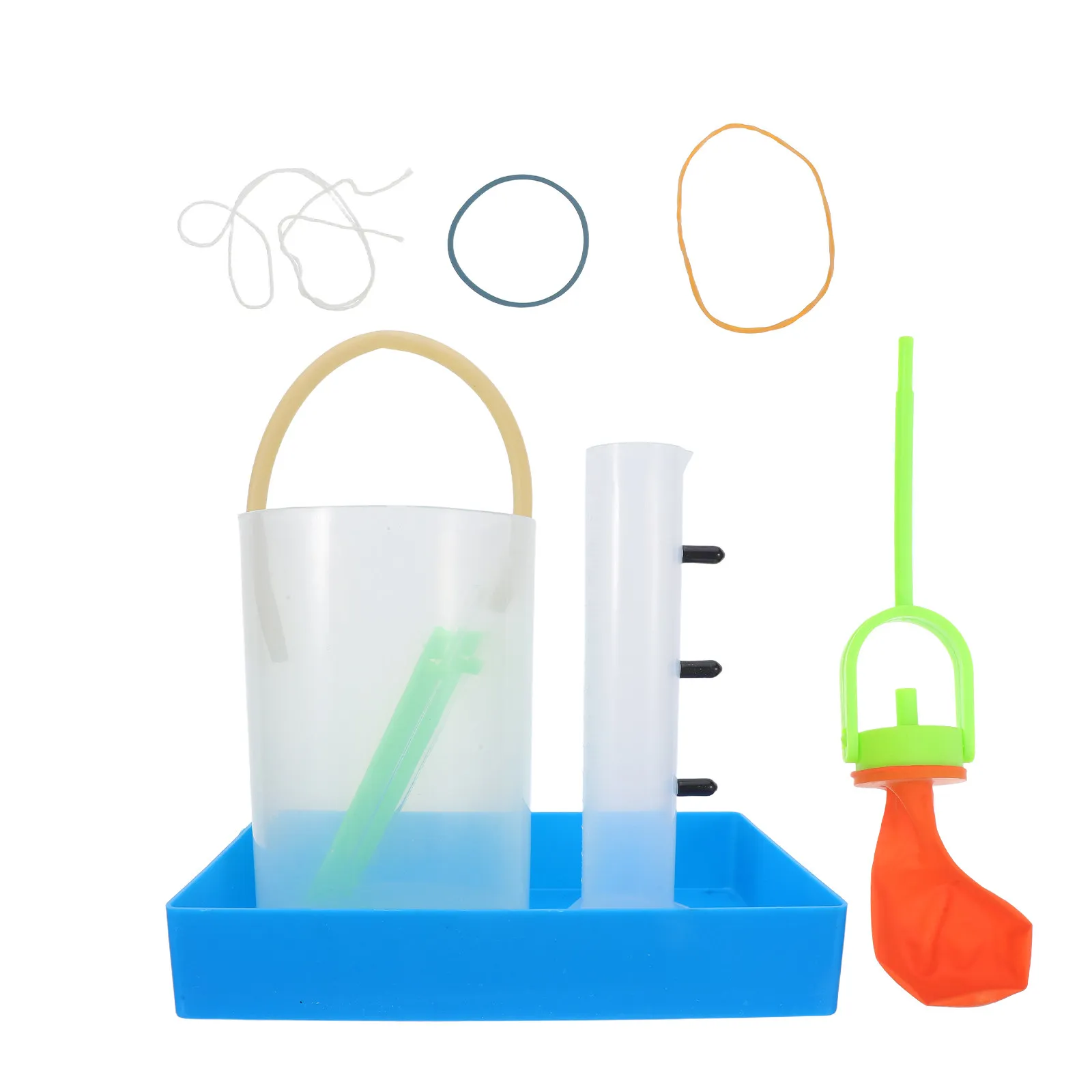

1Set Liquid Pressure Physics Teaching Apparatus for Depth Relationship Experiment Classroom Science Lab Device Junior High