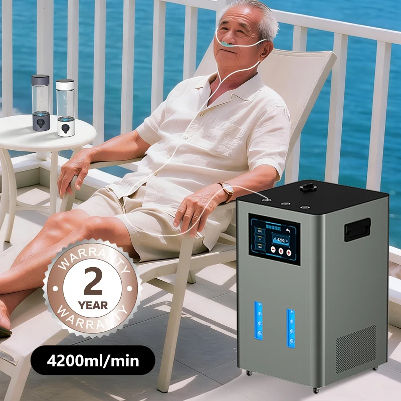 

Hydrogen Inhalation Machine 4200ML Hydrogen Production Generator Water Ionizer H2 Molecular Absorber CE Certificated