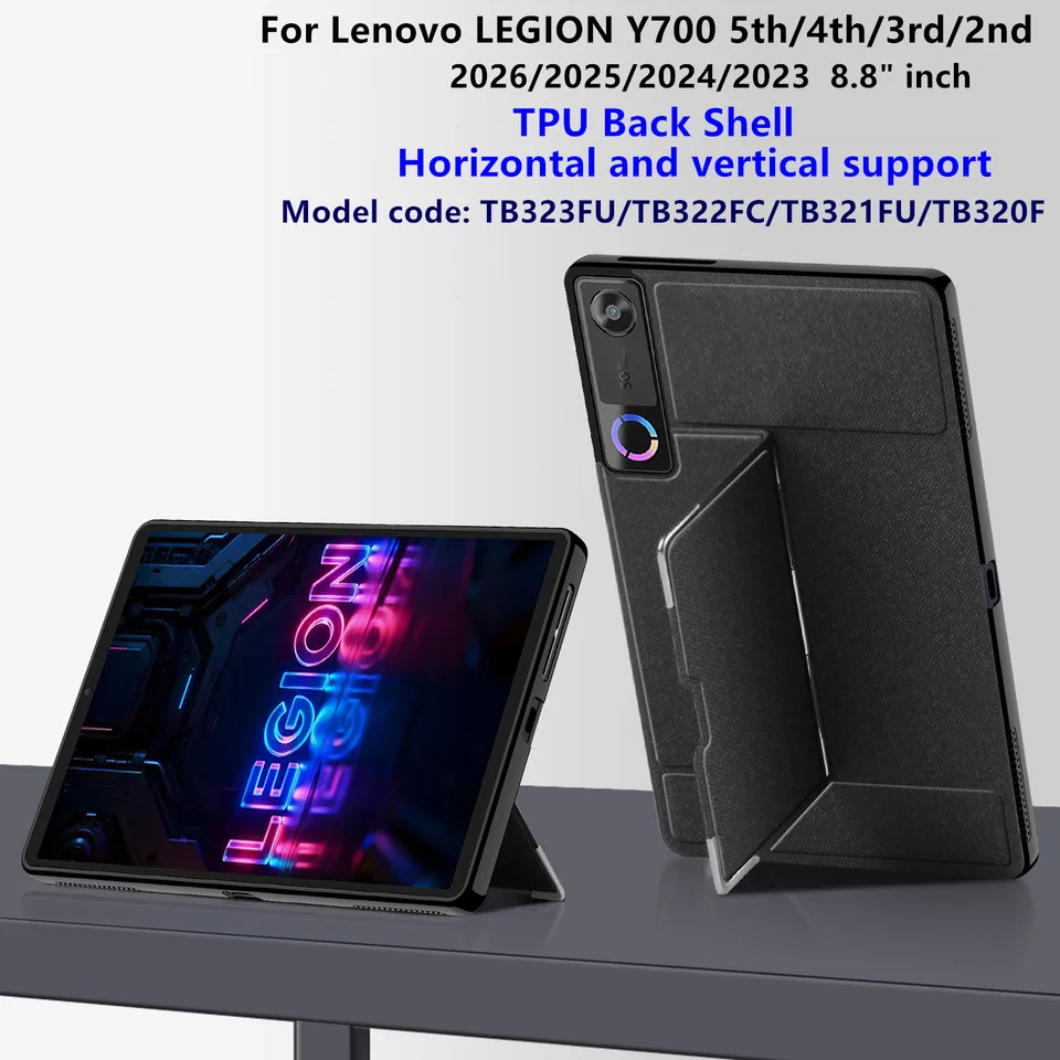 Case For Lenovo Legion Y700 2025 2026 Game Tablet Back Case For