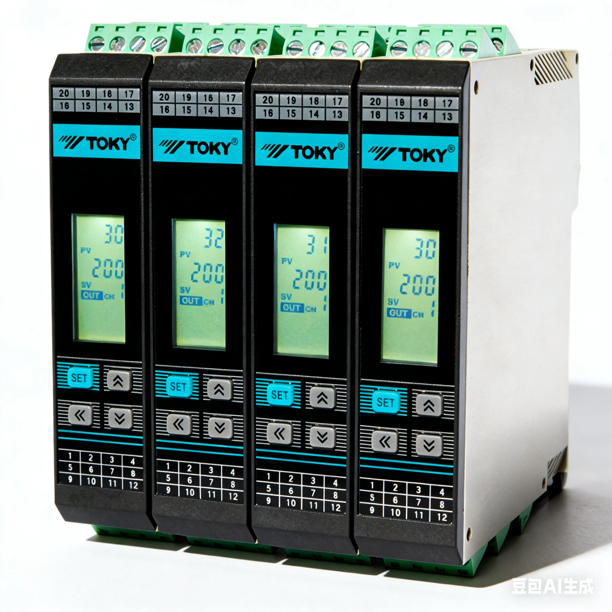 TOKY rail temperature controller acquisition module PID adjustment intelligent temperature control meter GTE2-MC10/MC10X GTE2-MC