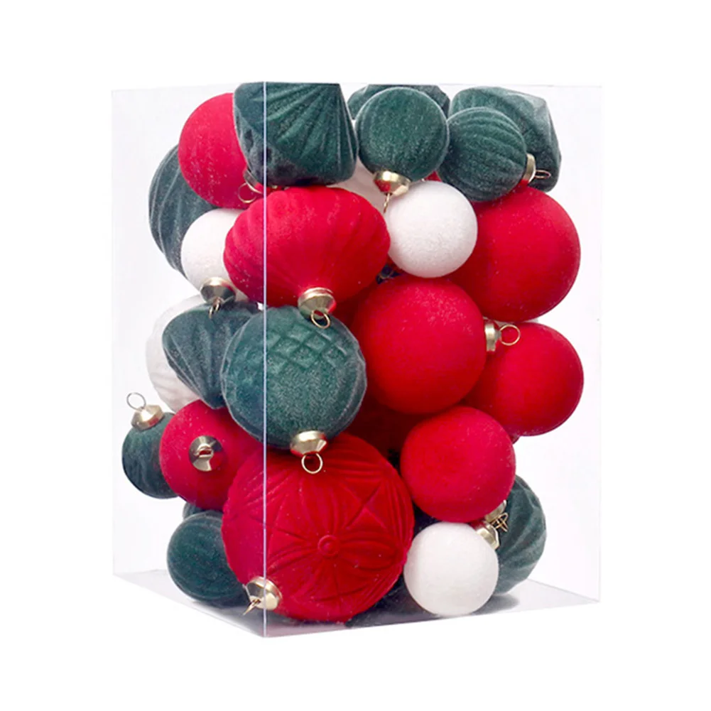 Christmas Celebrations 8cm Christmas Balls Versatile Holiday Tree Decor Festive Balls Festive Decor DIY Projects