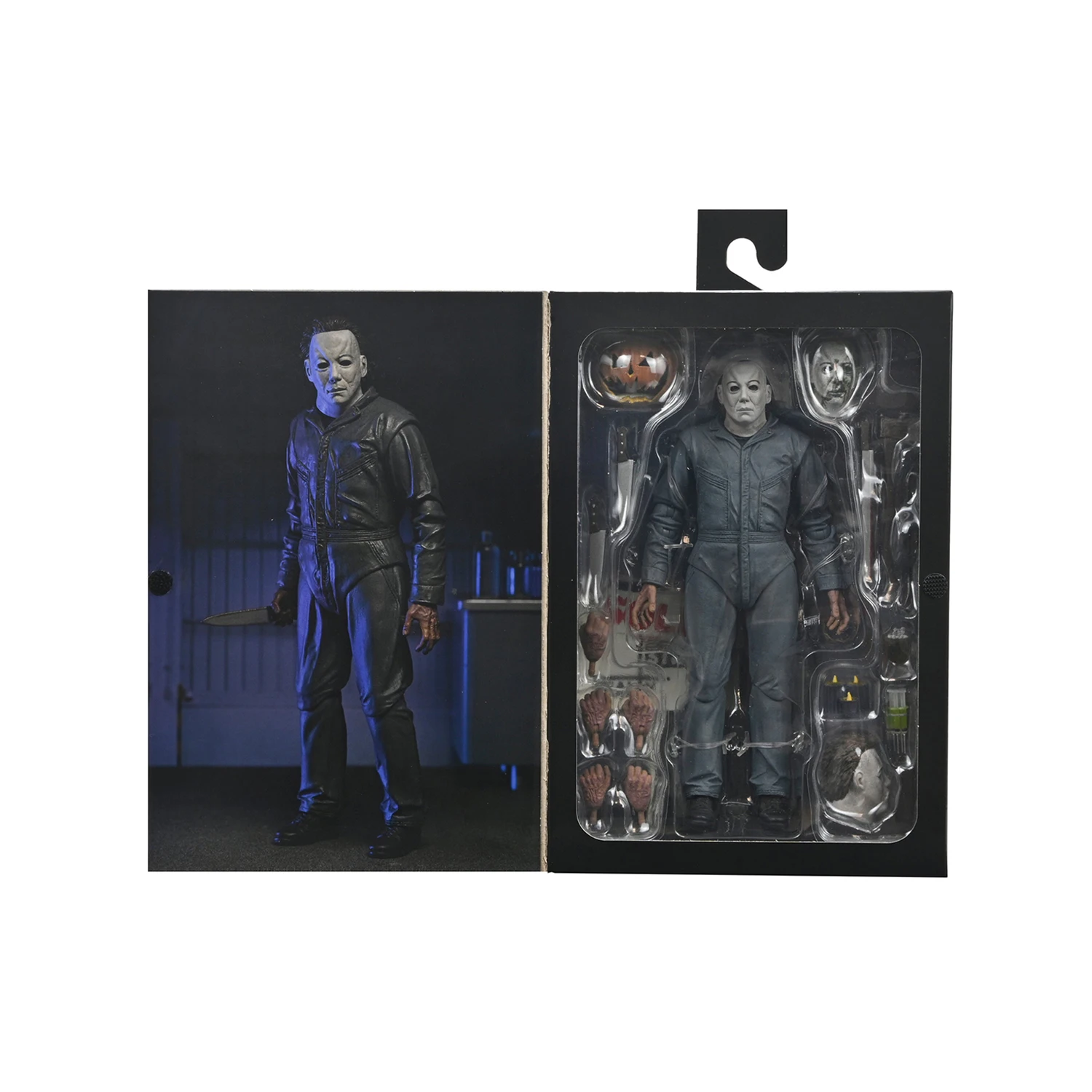 NECA 60652 ハロウィン アルティメット マイケル・マイヤーズ 7インチ アクションフィギュア - ポーズ可能なホラー映画コレクタブル ホラーファン向け