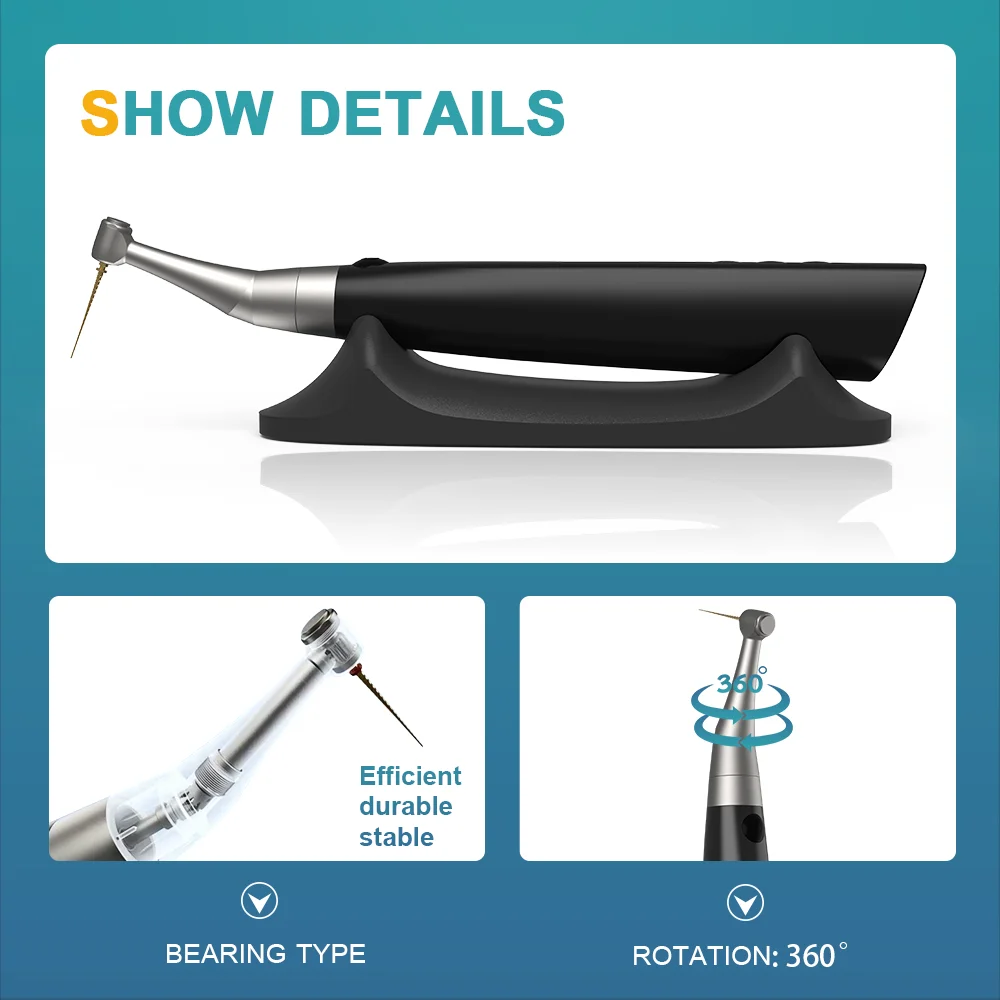 Dental endodontic equipment AI-Endo-MT7 16:1 ENDO treatment handpiece 360 degree rotation cordless smart Endomotor handpiece