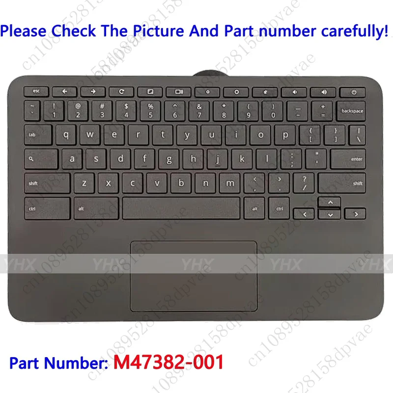 

GYX M47382-001 для HP ChromeBook 11 G9 EE, упор для рук, клавиатура, лицевая панель, тачпад.