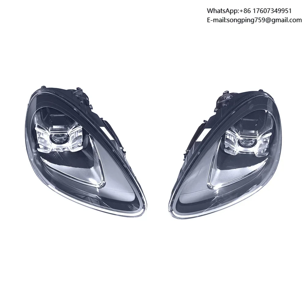 KM Car Lights 2011-2014 LED Headlights Upgrade for  Cayenne 958 92A New Condition 5500k Color Temperature 2018 Style