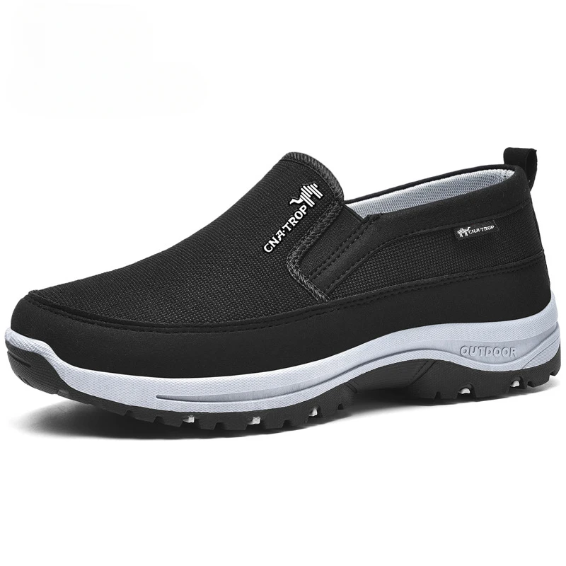Mens Casual Sports Shoe Classic Mesh Breathable Walking Loafers Soft Sole Comfort Men Slip on Lazy Shoes Plus Size 39-46 Zapatos