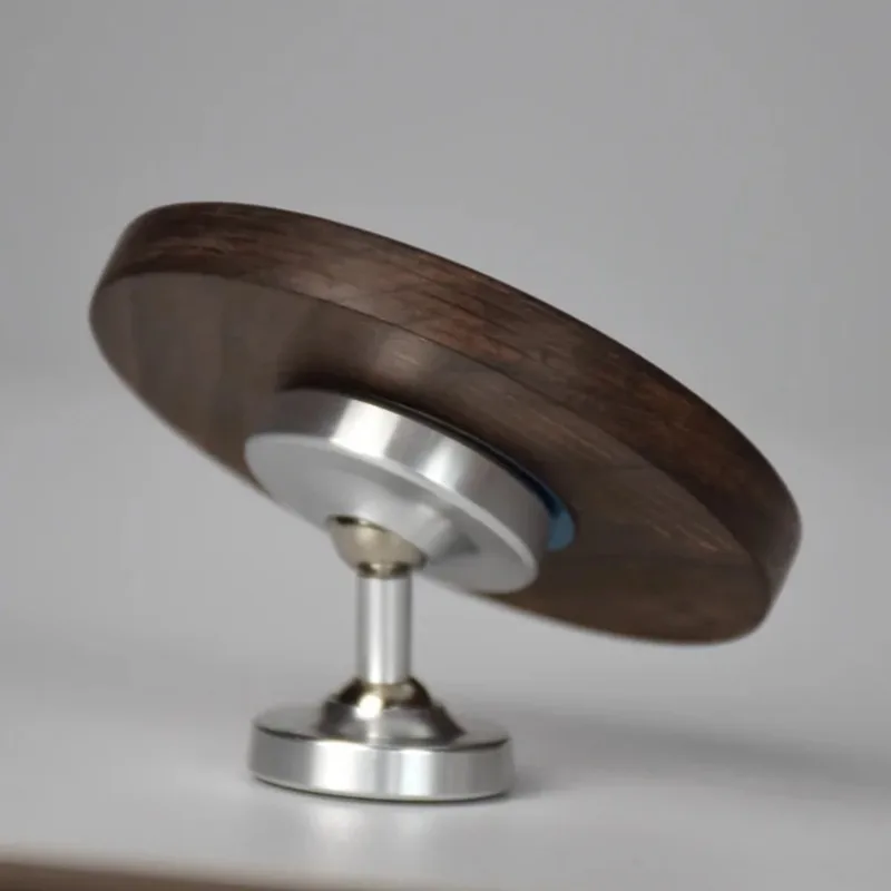 

Solid wood coffee extraction mirror with multi-directional magnetic reflective mirror handle and concentrated liquid outlet