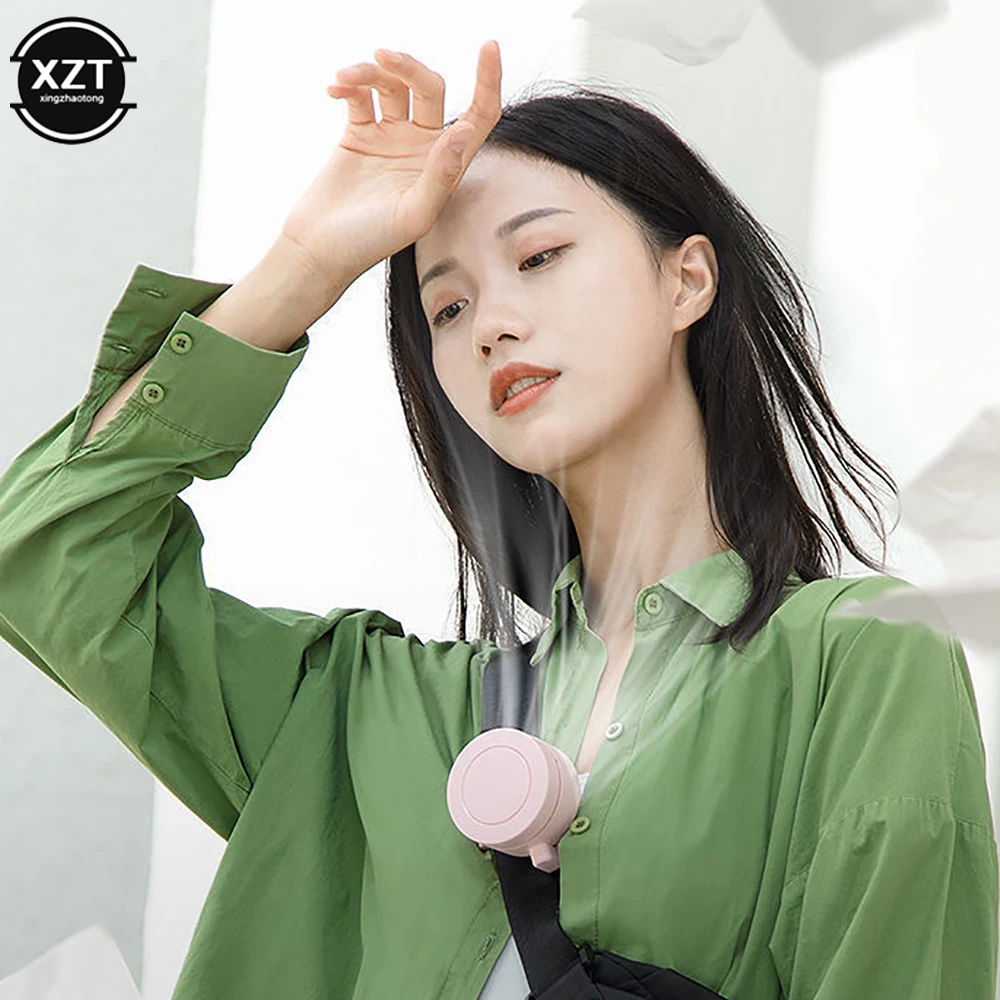 2023 جديد مشبك صغير على مروحة USB قابلة للشحن الصيف مروحة التبريد مكتب المنزل السفر المحمولة الشخصية برودة مكيف الهواء