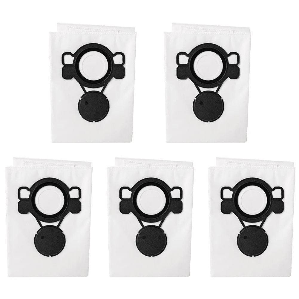 Efficient Dust Removal  Eco friendly Design  5Pcs Dust Bags for Nilfisk 107419593 ATTIX 3344 Robot Vacuum Cleaner