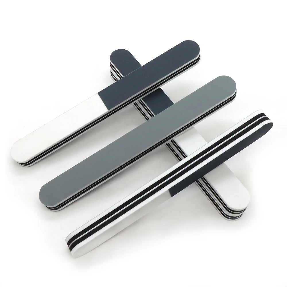 2/5Pcs Sponge Nail Buffer Files Block 600/1200/3000 Grit Nail Supplies For Professional Polish Files Pedicure Manicure Products
