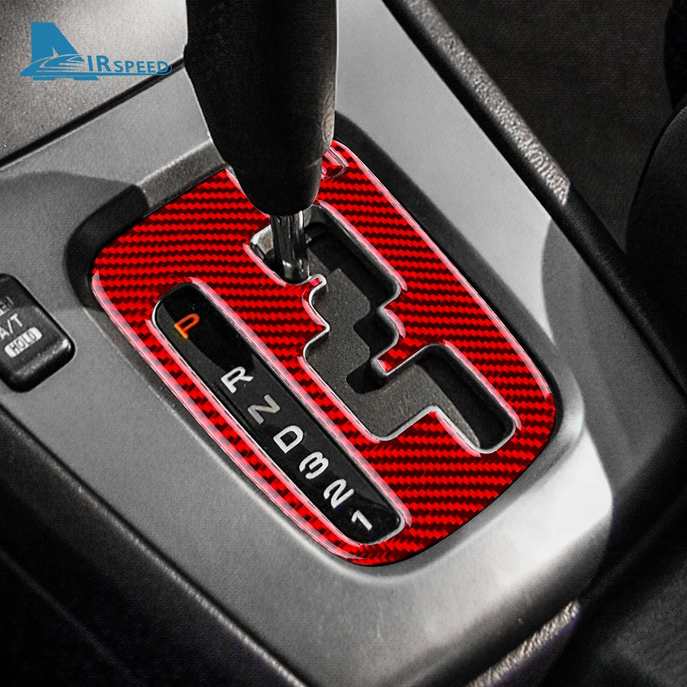Real Soft Carbon Fiber Sticker For Subaru Impreza 2005 2006 2007 Gear Shift Panel Outlet Vent CD Frame Interior Accessories - view 6
