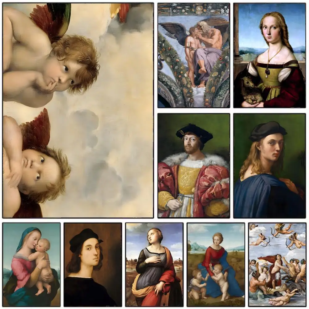masterful painter R-Raphael Poster Modern Home Decoration Interior Design & Contemporary Wall Art Collection
