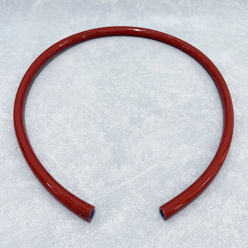 1M3M5M8M10M Red/Blue Core TPU Double-layer Fuel Pipe Resin Wire-clamping Oil-resistant Diesel Oil Gasoline Hose Rubber Fuel Tub