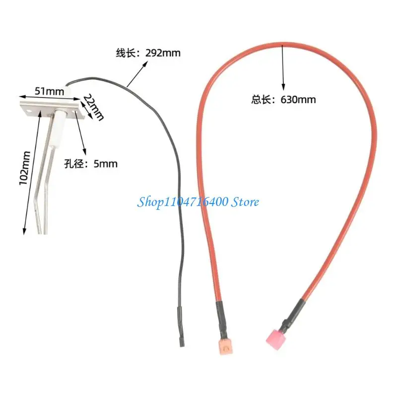 

y1gd Long Lasting Reliable Motorhome Campers Ignitions Electrode Suitable for Efficient Flame Starting&Safety