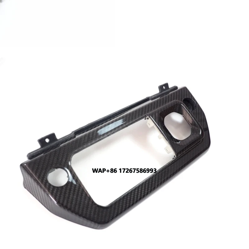 

Defender 90 110 Car Interior Dry Carbon Fiber Material Air Conditioning Mode Central Control Cover for Defender 90 110