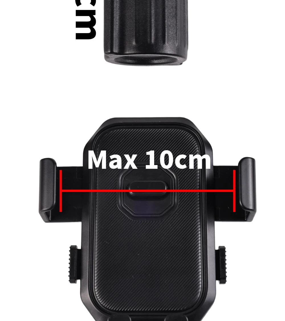 Motorrad-Rückspiegelhalterung Fahrrad-Handyhalterung mit Drehknopf-Verriegelungsmechanismus für verbesserte Stabilität und Navigation – Detail 4