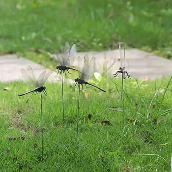 야외 모기 퇴치 시뮬레이션 스틱, 잠자리 로프, 잠자리 퇴치 인공물, 잠자리 말뚝, 마당 식물 잔디 장식