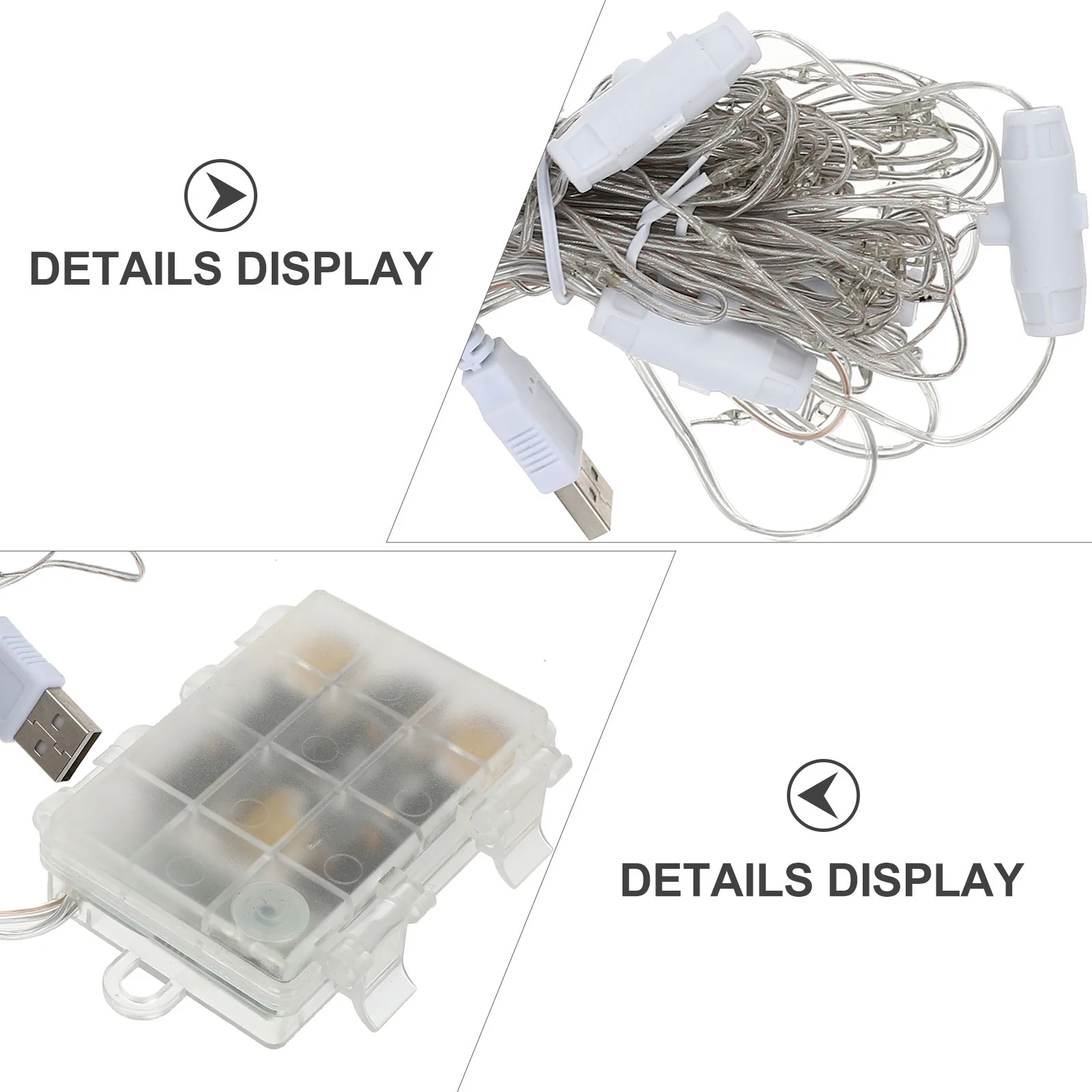 Światła solarne do parasola ogrodowego 1 zestaw, wodoodporne, o niskim poborze mocy, jasne, wydajne, łatwe w montażu.