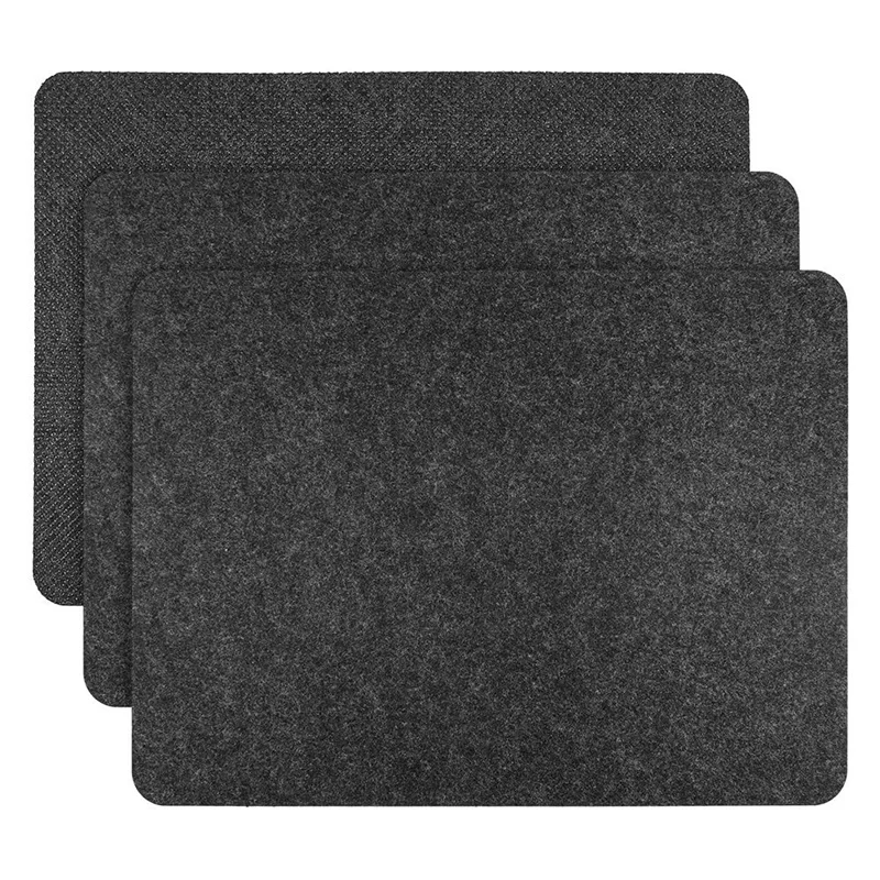 3 Pieces Heat Mat for Air Fryer Countertop Heat Protector Non-Slip Heat Proof Mat Kitchen Hot Pads for Blender-ABFB