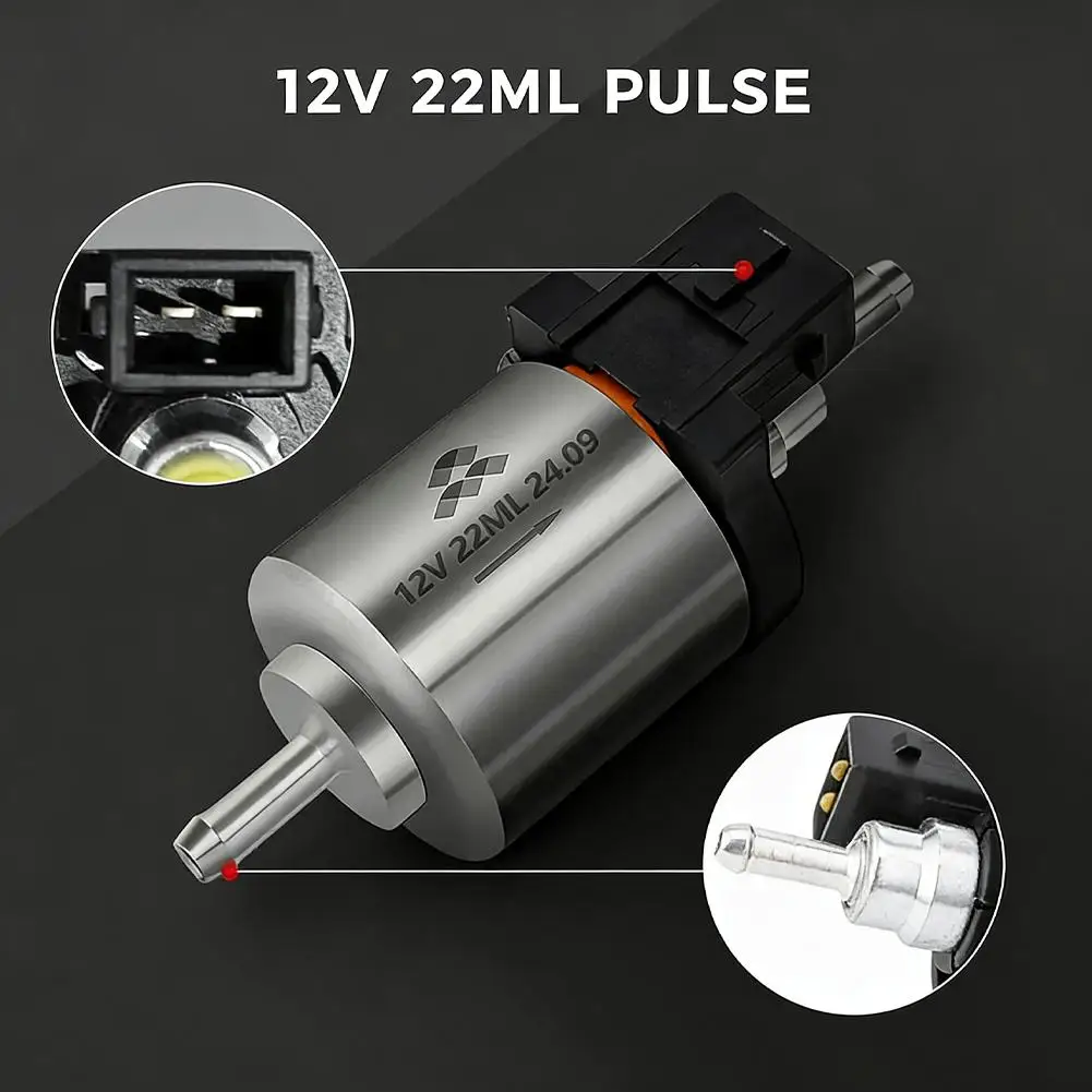 

12V Ultra Silent Fuel Pump Car Heater Diesel Pump For Webasto For Eberspacher Air Parking Heater For 5KW/8KW Diesel Air Heater