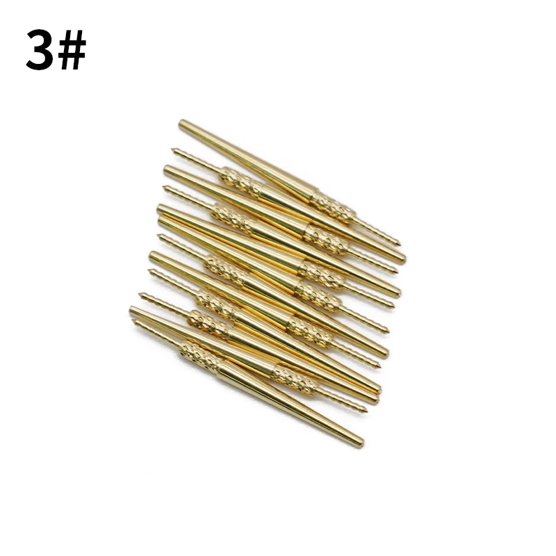 100Pcs Dental Lab Brass Dowel Pins Single Nail for Plaster Stone Die Model Work