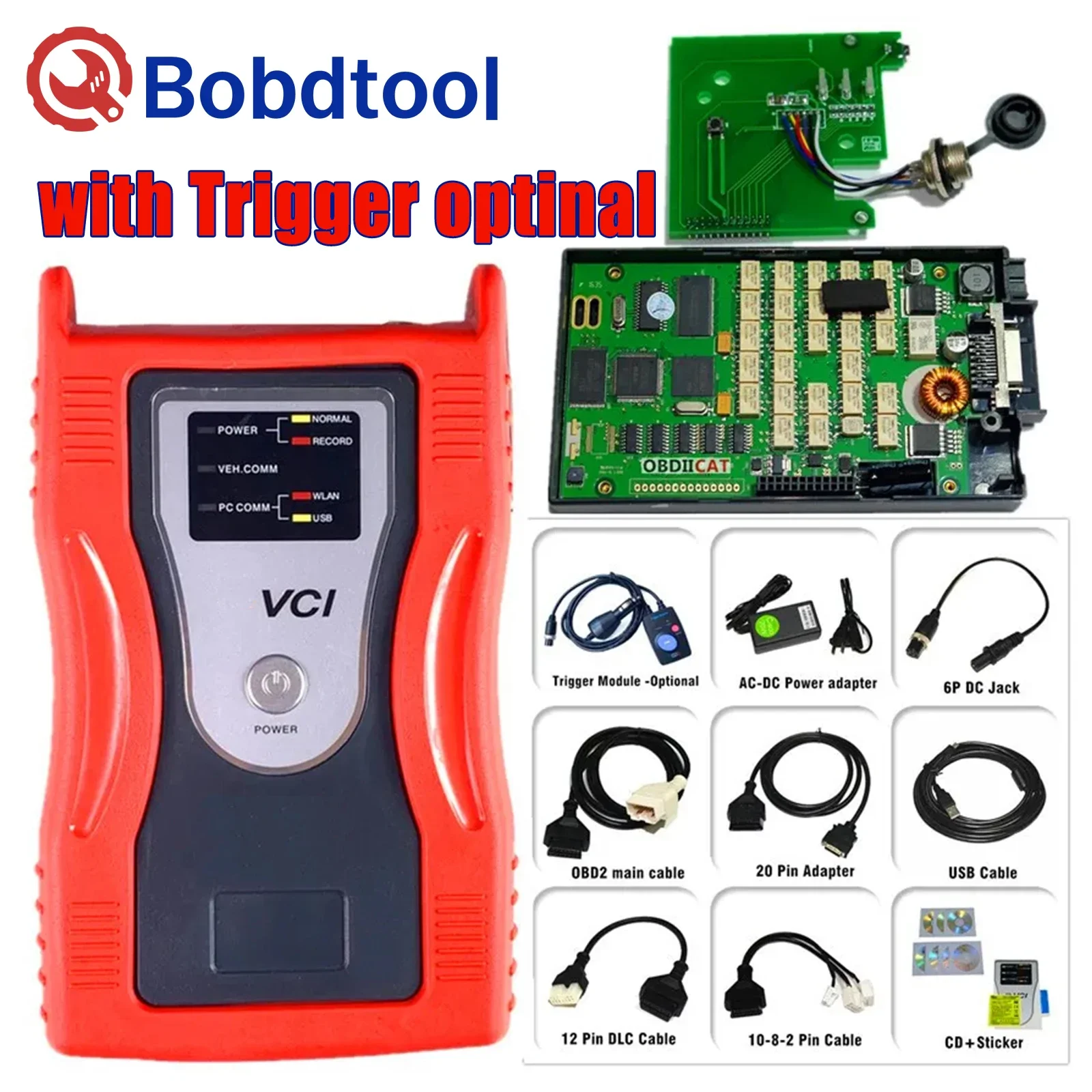 

GDS VCI For KIA For Hyundai With Trigger Module Connector Flight OBD2 Diagnostic Scanner Code Tool