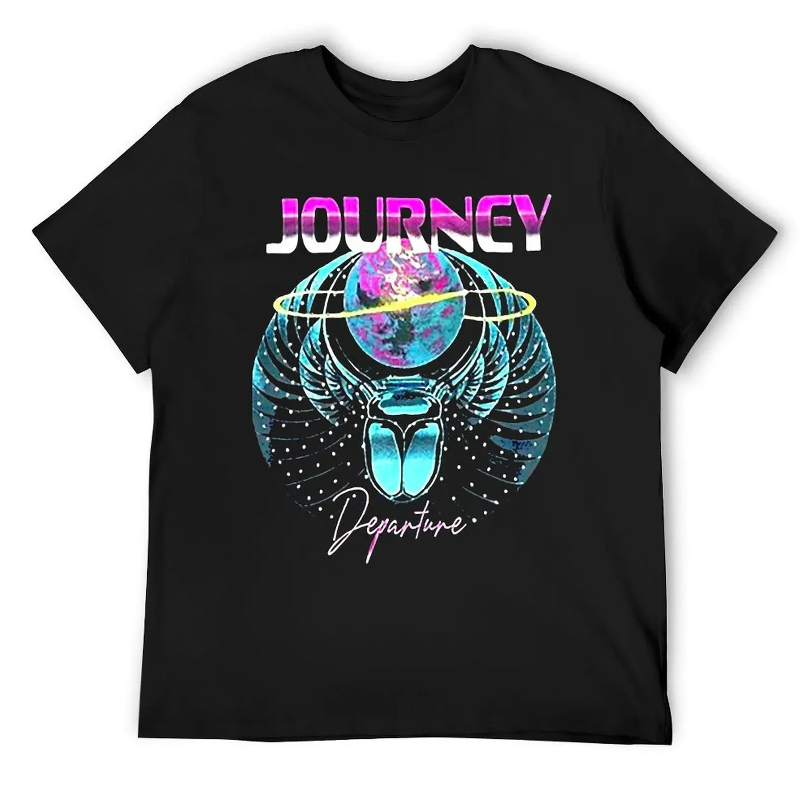 

J.B Favourite - Departure 1 - Journey Band Tour 2021 Tri-blend T-Shirt vintage t shirts summer tops men clothings