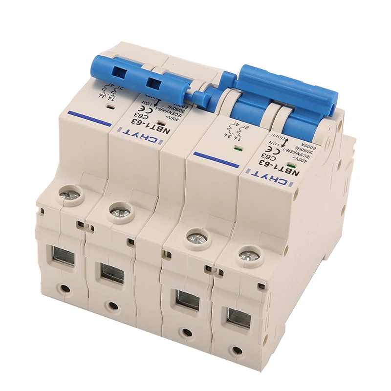 XIONGISOLAR 2P+2P 63A-400V MTS AC Dual power Manual transfer switch Circuit breaker MCB 50HZ/60HZ