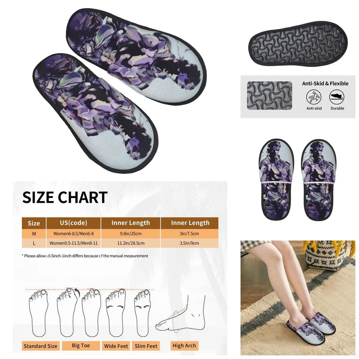 MGS1 Solid Snake Game Men Women Furry slippers,Cosy printing pantoufle homme Home slippers