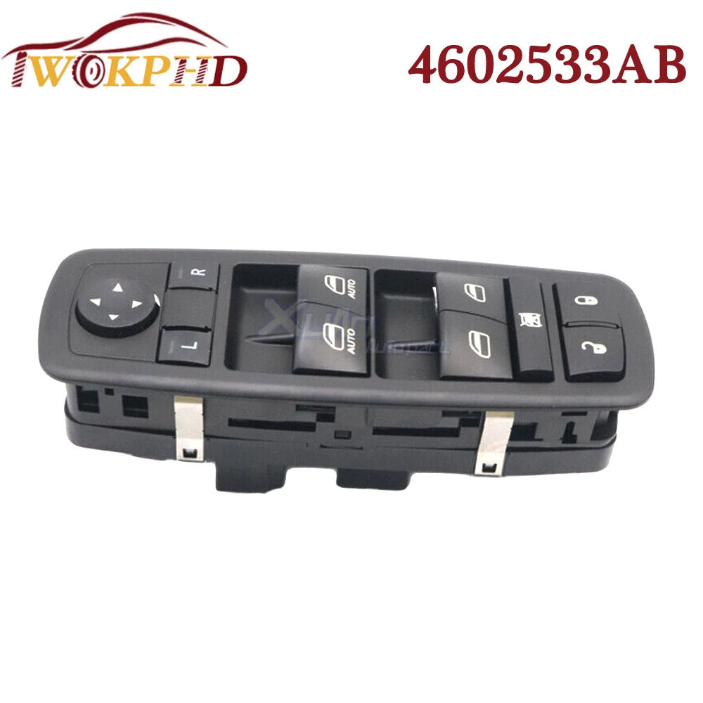 For Dodge Nitro Journey Ram 1500 Jeep Liberty 07-12 4602533AF 4602533AB Front Left Electric Master Power Window Control Switch