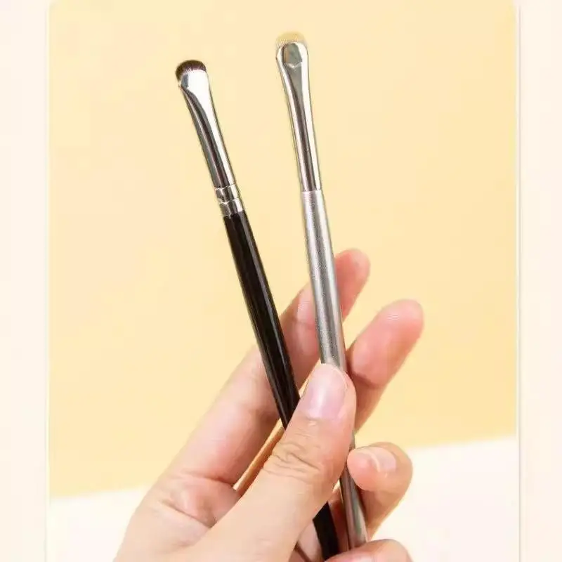 New 2/1pcs Curved Eyeliner Makeup Brushes Precision Soft Eyeshadow Brush Sharp Thin Small Eye Smudge Tools Cosmetic