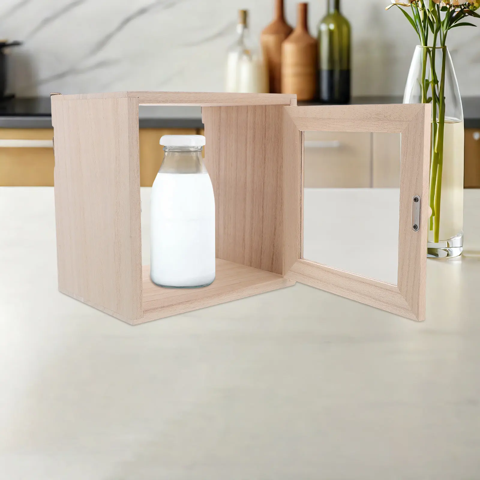 

Настенный ящик для молока с замком, уличный почтовый ящик для крыльца виллы, контейнер для свежего молока, всепогодный, надежный ящик для хранения у входа