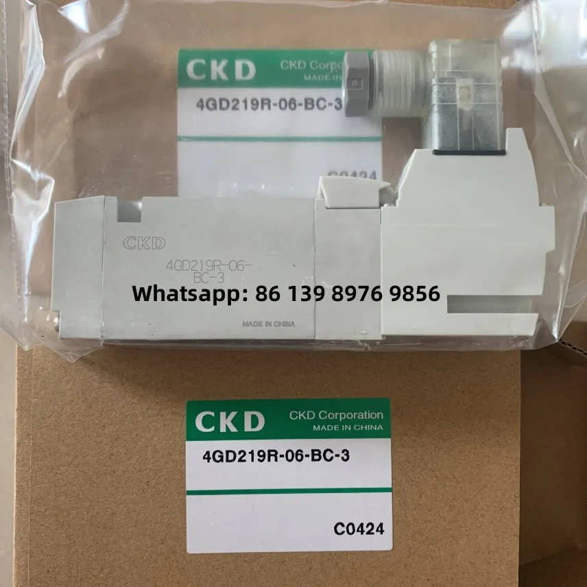 CKD Solenoid Valve 4Gd219r-06-Bc-3 Old Model 4Gd219-Bc 4Ga219-B 4Ga210 4Gd210