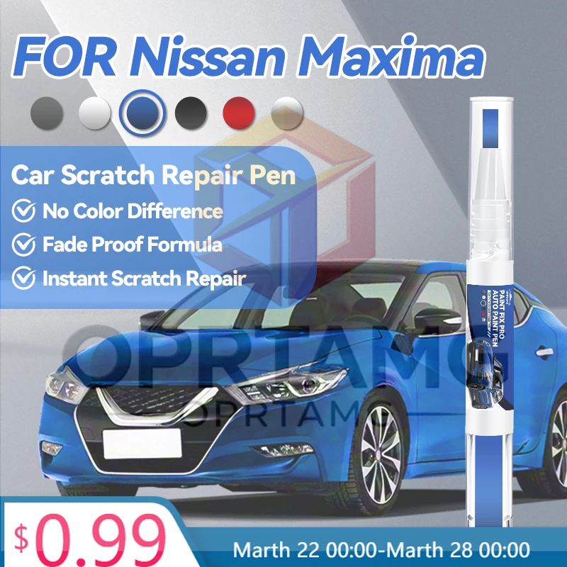 

Car Accessories Tool Paint Pen Touch Up For Nissan Maxima Paint Repair Pen Touch Up Scratch Remover DIY Auto Accessories Blac