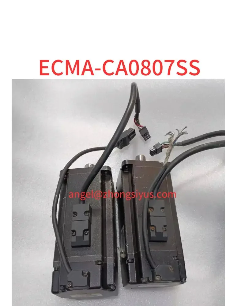 

Used 750W servo motor ECMA-CA0807SS