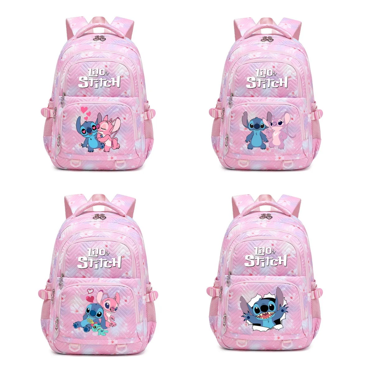 

stitch Disney printed backpack women student schoolbag children large capacity cute cartoon mini kawaii back to school