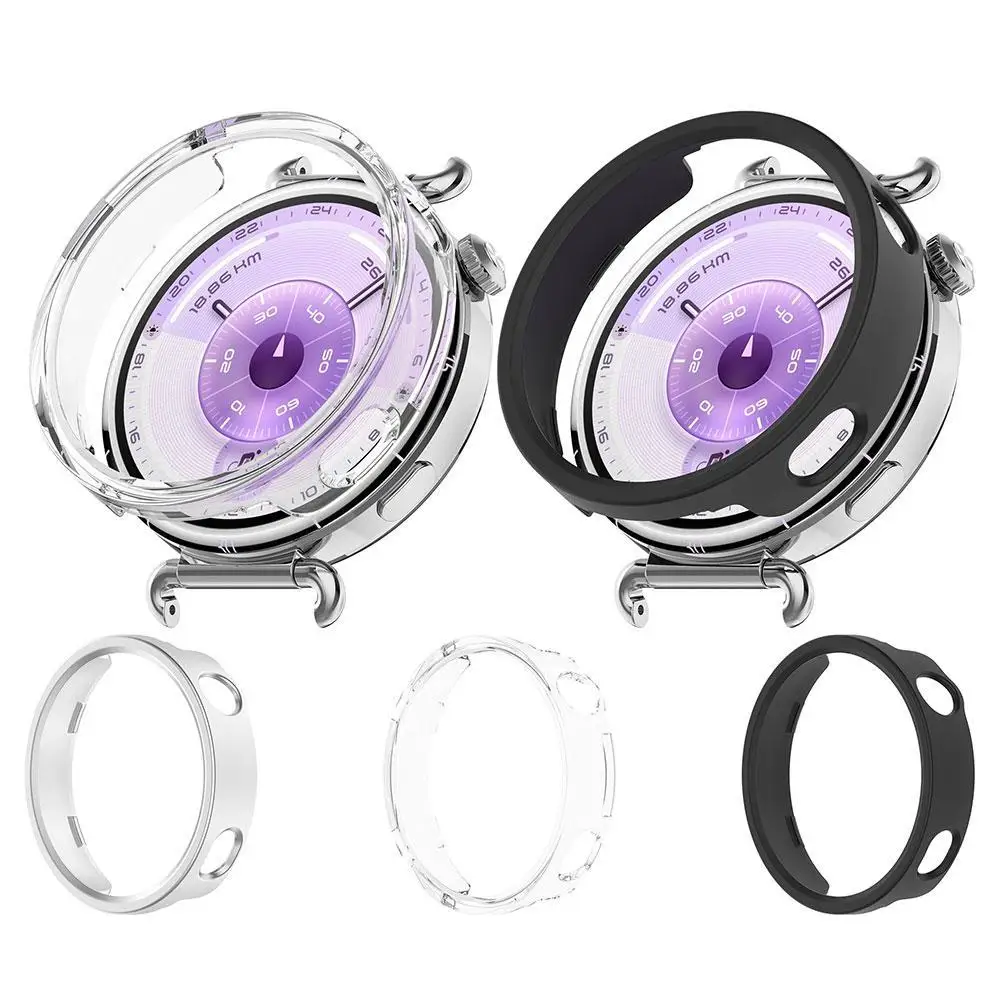 

Защитный полупрозрачный чехол из поликарбоната для Huawei Watch GT6, 41 мм/46 мм, аксессуары для корпуса часов