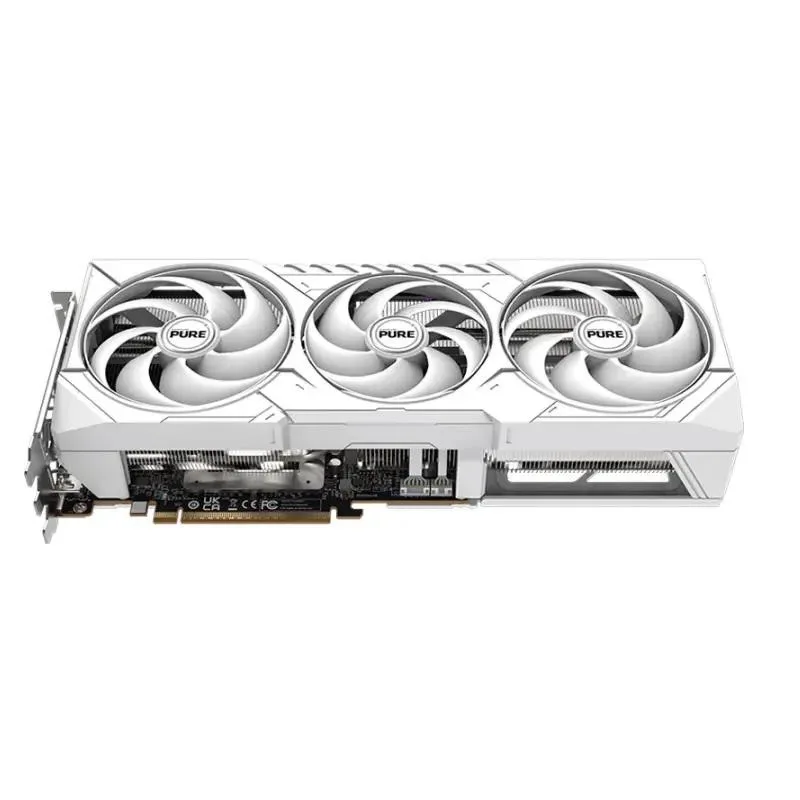 Sapphire AMD RADEON RX 9070 XT 16G Polar Desktop Gaming Graphics Card - Image 4