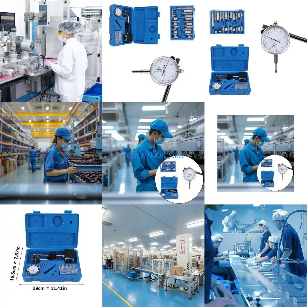 

L8RC Industrial Rotates Gauges Heavy Duty Rotates set for Machine Tool