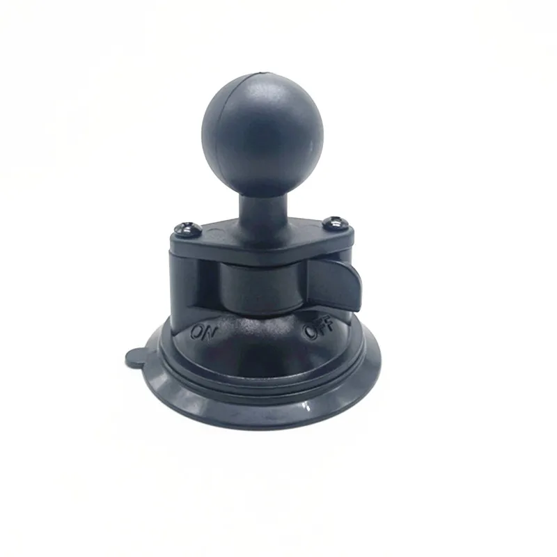 قاعدة كأس شفط ثلاثية بقفل ملتوي لنافذة السيارة مقاس 1.5 بوصة مع حامل كروي بفتحة AMPS لهاتف Gopro Garmin #6