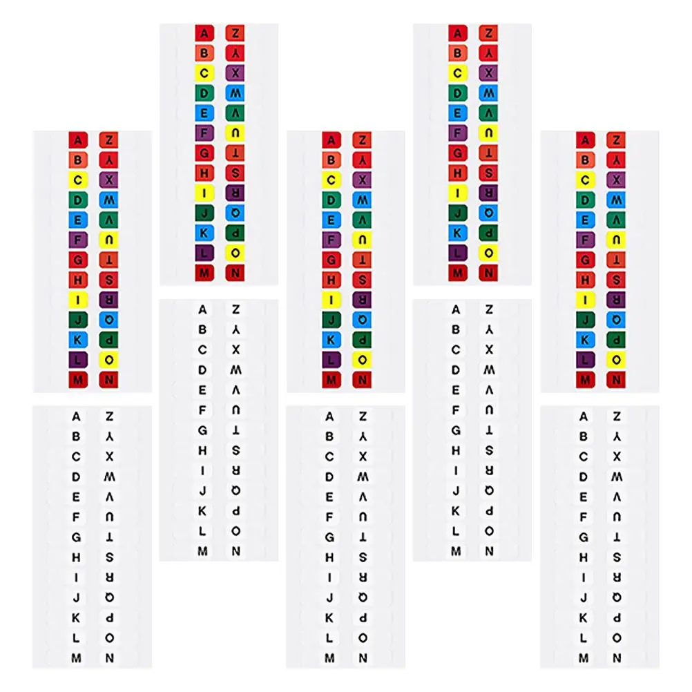 

20 Sets Index Label Color Note Tabs Bookmark Sticky Colorful Annotating Markers Page for Notebook Binder Tag